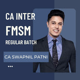 CA Inter FMSM | Regular Batch By CA Swapnil Patni | For Jan 26 & May 26 Exams
